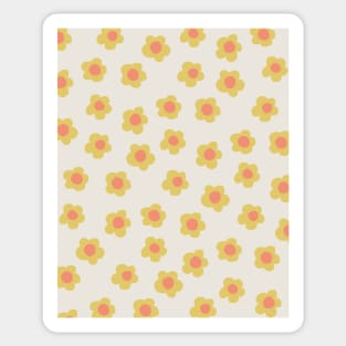 Yellow flowers Sticker